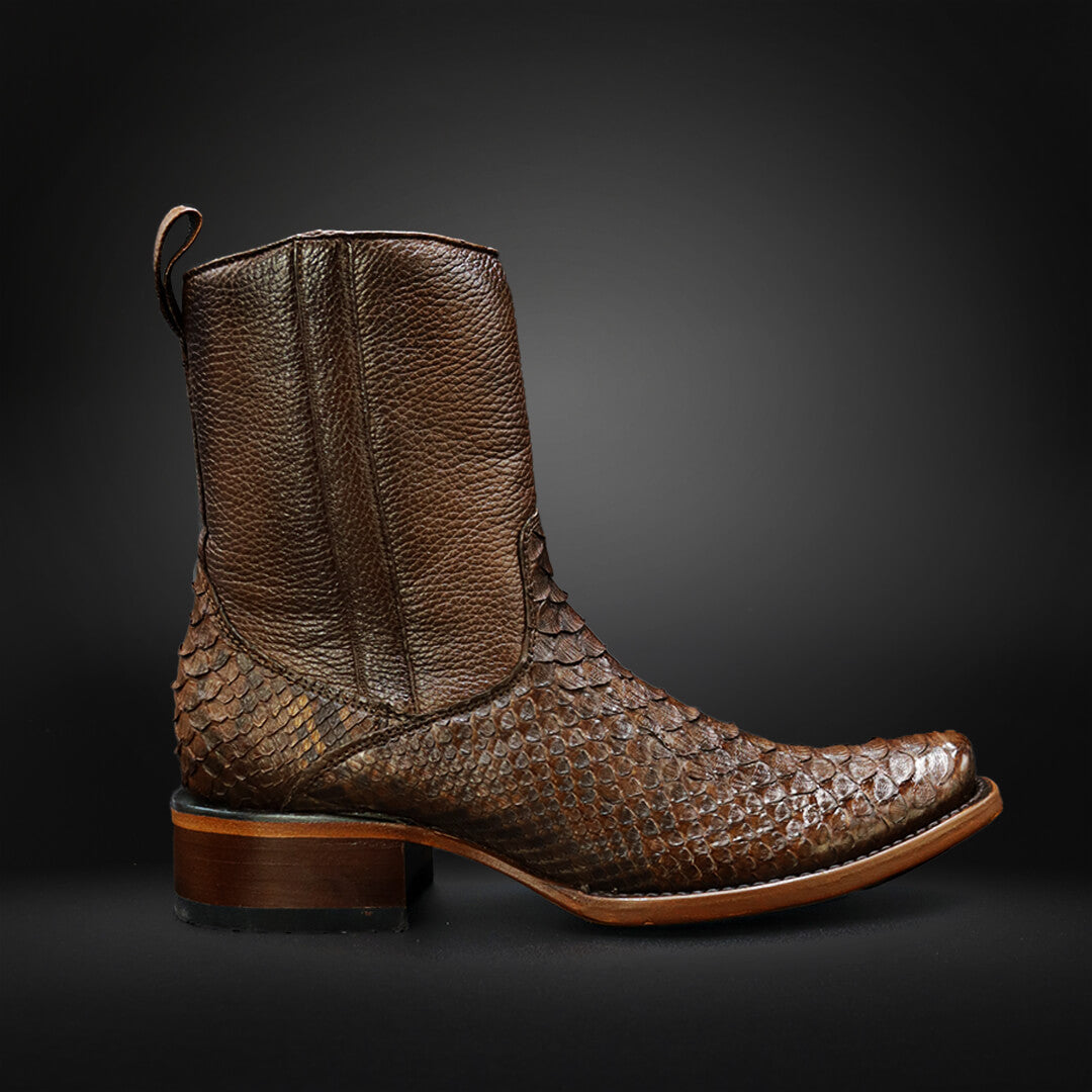 Bota Dubai Pitón/Venado AL601 – Almeida Boots - Main Image
