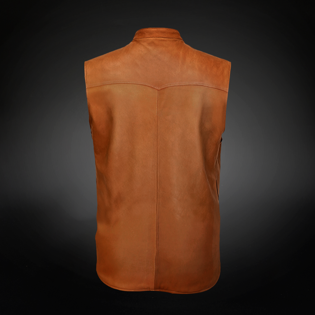 Chaleco Berman Piel de Borrego AL1101