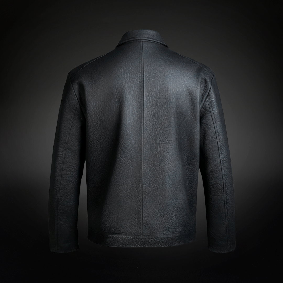 Chamarra Piel Cuello de Toro AL915