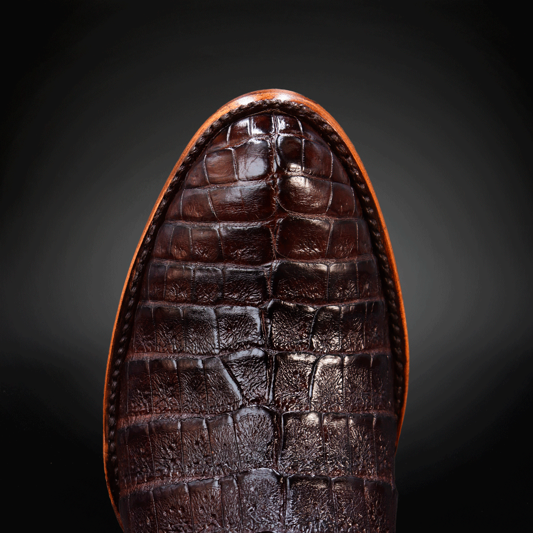 Botín King Piel de Cocodrilo AL603