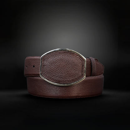 Cinturon en Piel de Venado Estilo C AL801