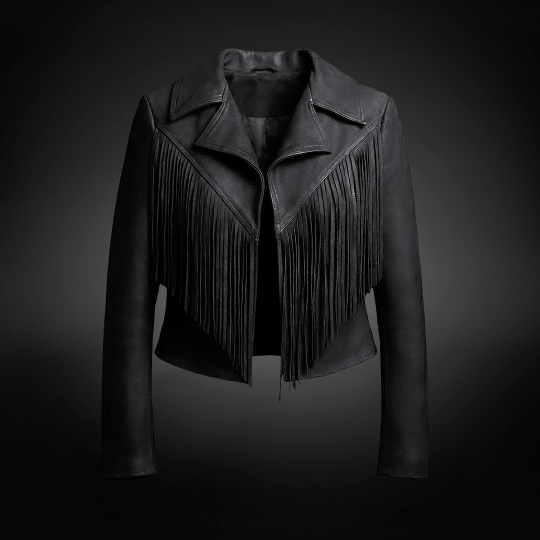 Chamarra Dama Barbas Piel de Borrego AL1202