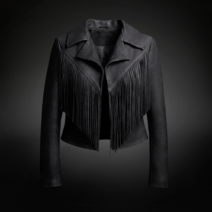 Chamarra Dama Barbas Piel de Borrego AL1202