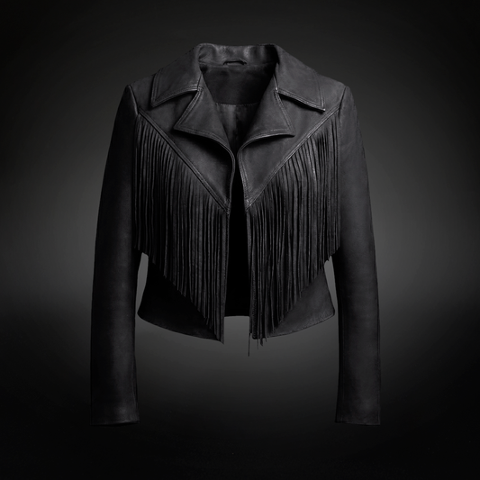 Chamarra Dama Barbas Piel de Borrego AL1202