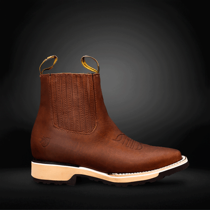 Botín Crazy Doble Densidad Piel de Res AL215