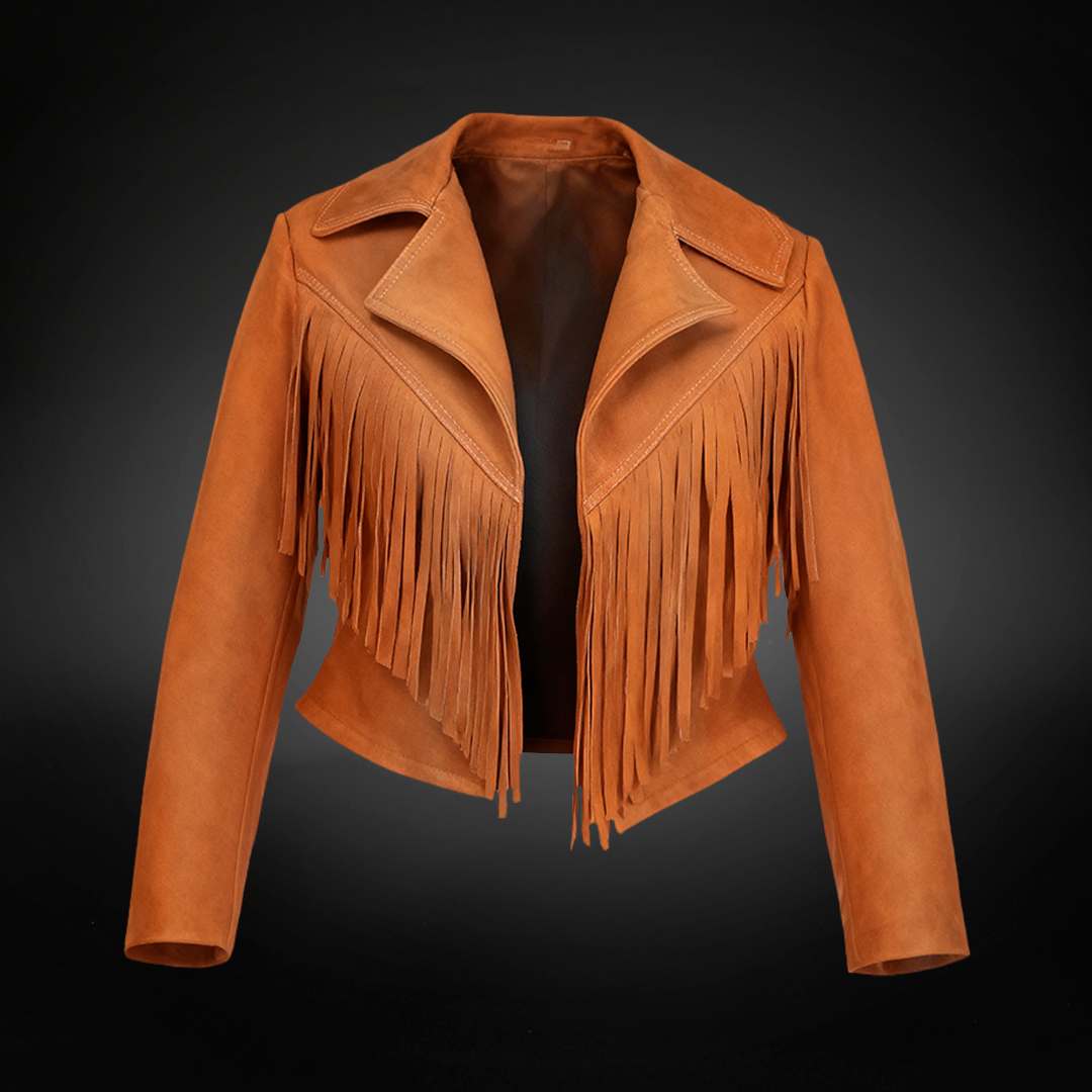 Chamarra Dama Barbas Piel de Borrego AL1202