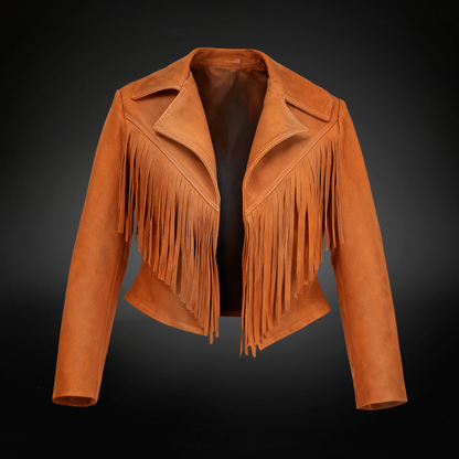 Chamarra Dama Barbas Piel de Borrego AL1202