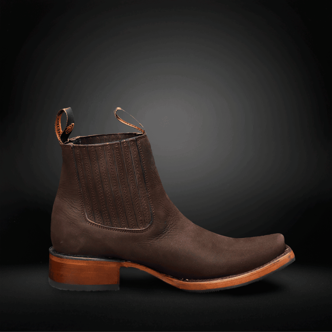 Botín Dubai Nobuck Piel de Res AL212