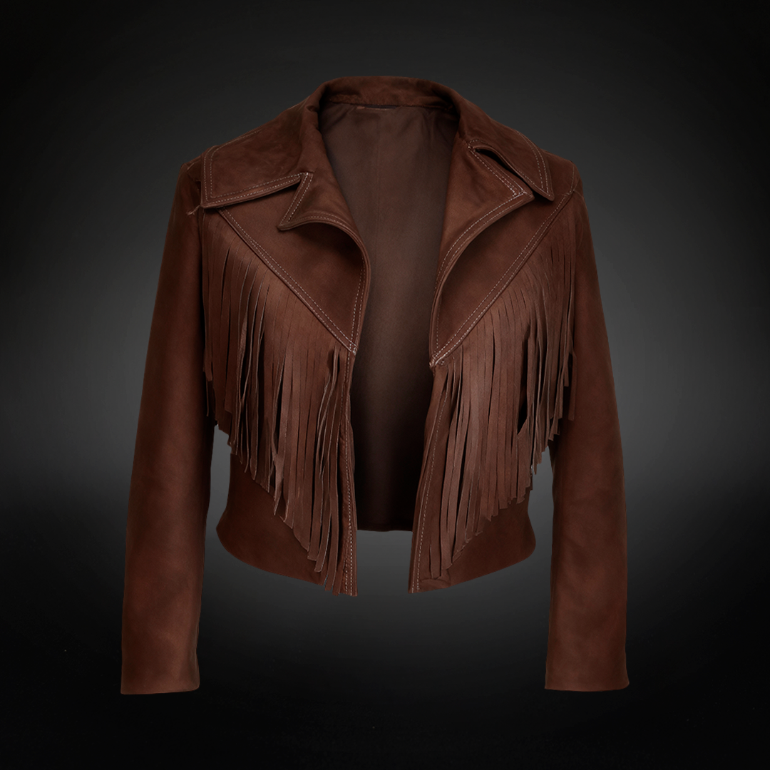 Chamarra Dama Barbas Piel de Borrego AL1202