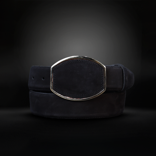 Cinturon en Piel de Res Nobuk Estilo C AL802