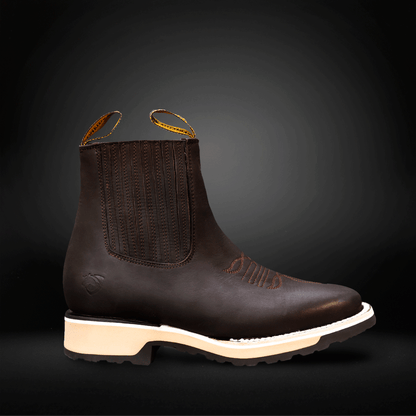 Botín Crazy Doble Densidad Piel de Res AL215