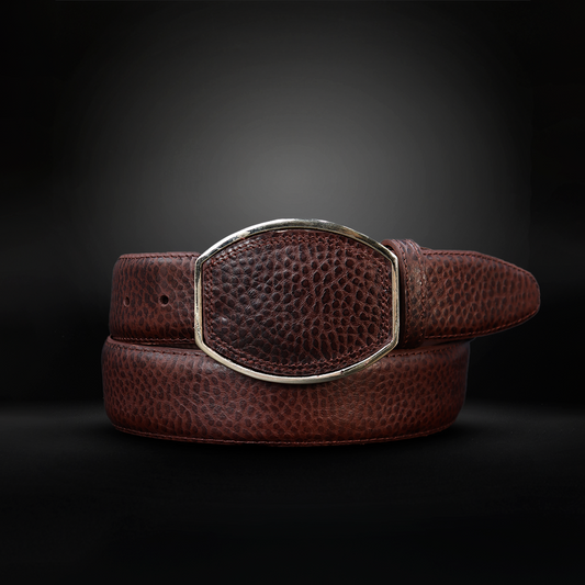 Cinturon en Piel de Res Estilo C AL803