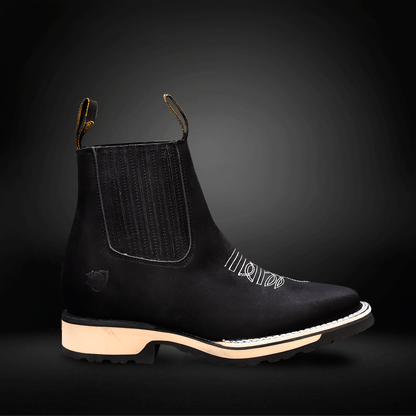 Botín Doble Densidad Nobuck  Piel de Res AL216