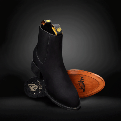 Botín Chelsea Nobuck Piel de ResAL213