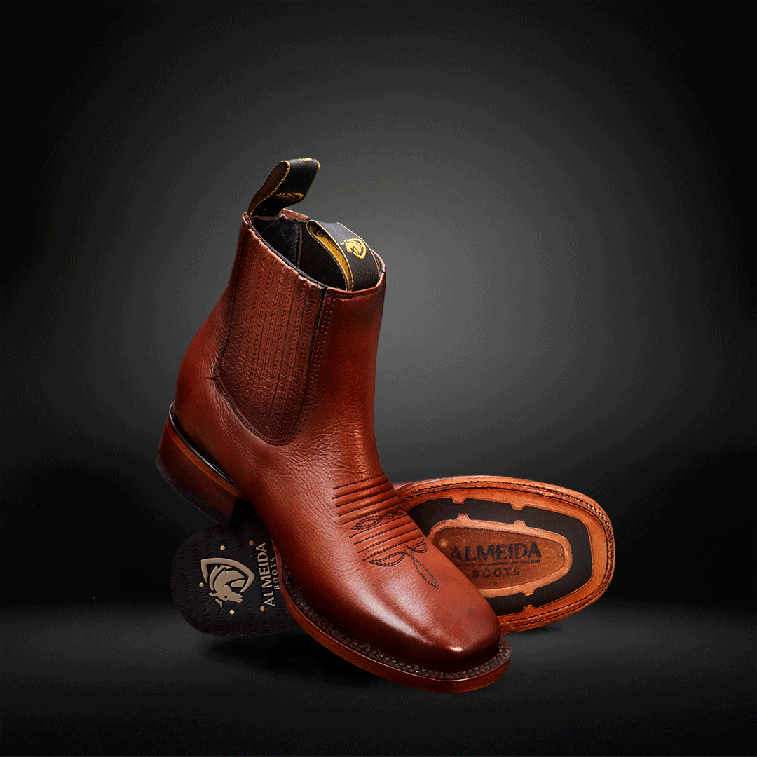 Botín Italiano Piel de Res Floter  AL209