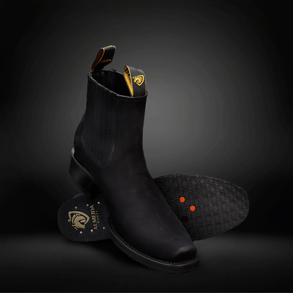 Botín Dubai Nobuck Piel de Res AL212