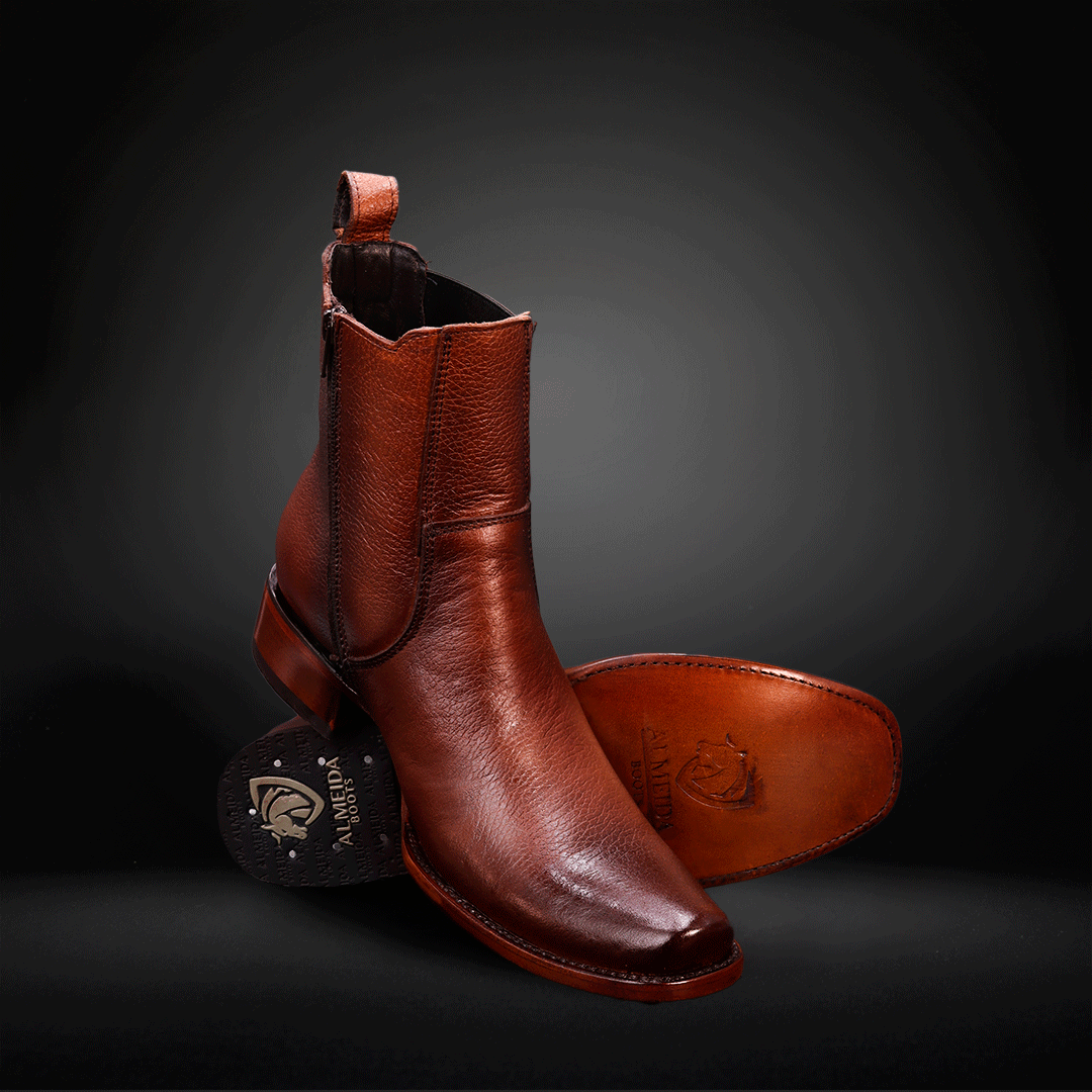 Botín París Piel de Res Floter AL217