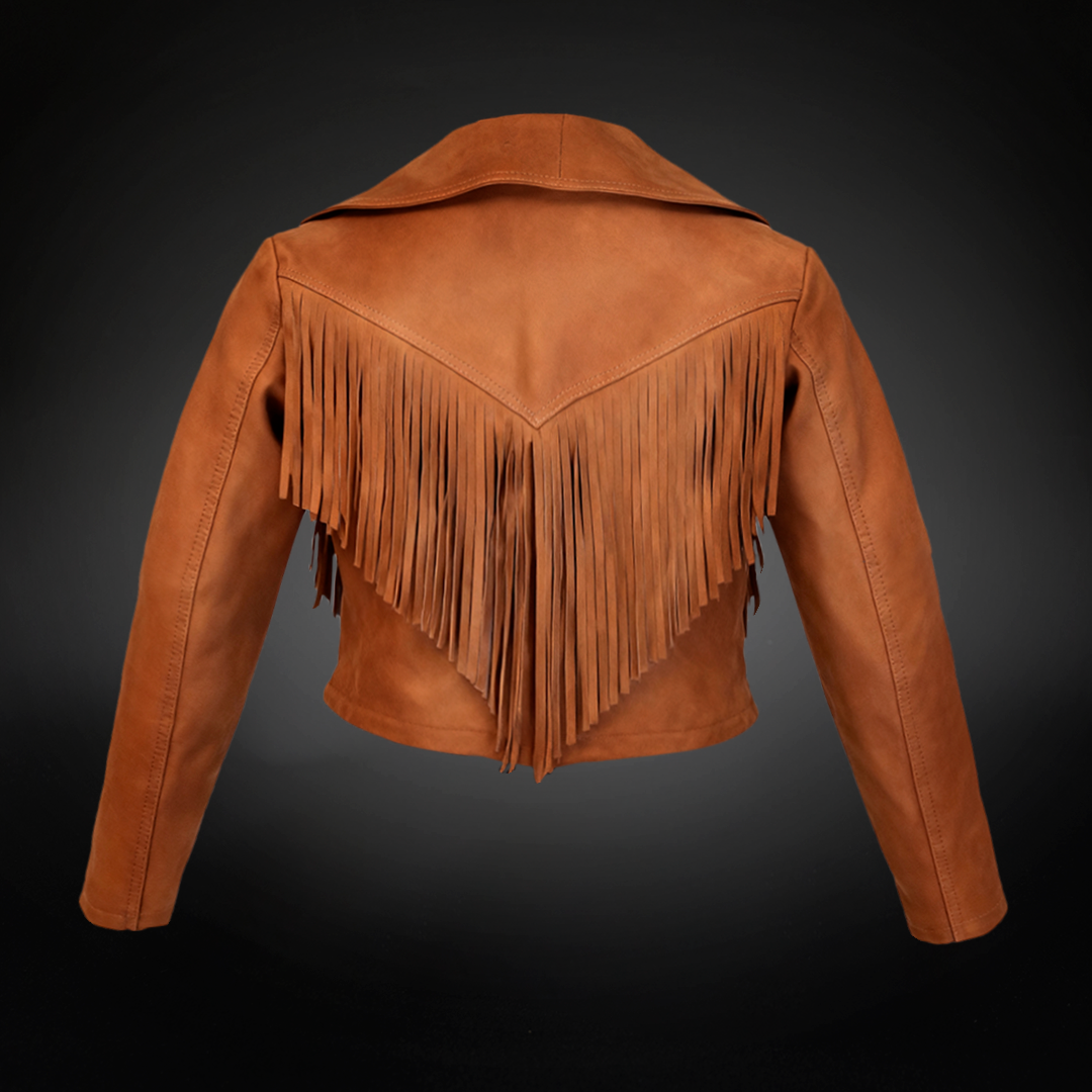 Chamarra Dama Barbas Piel de Borrego AL1202