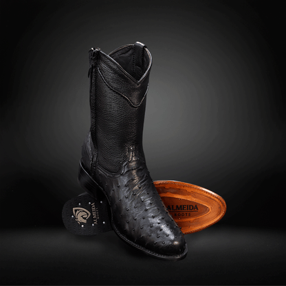 Bota Gabo  Piel de Avestruz AL604