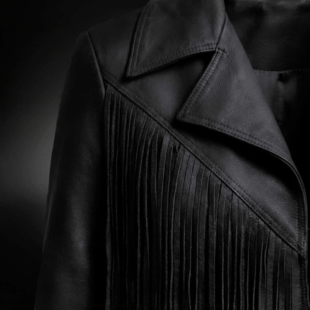 Chamarra Dama Barbas Piel de Borrego AL1202