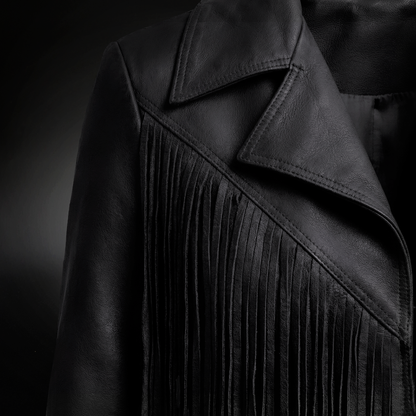 Chamarra Dama Barbas Piel de Borrego AL1202