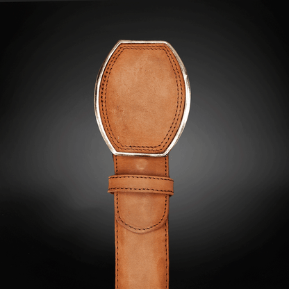 Cinturon en Piel de Res Nobuk Estilo C AL802