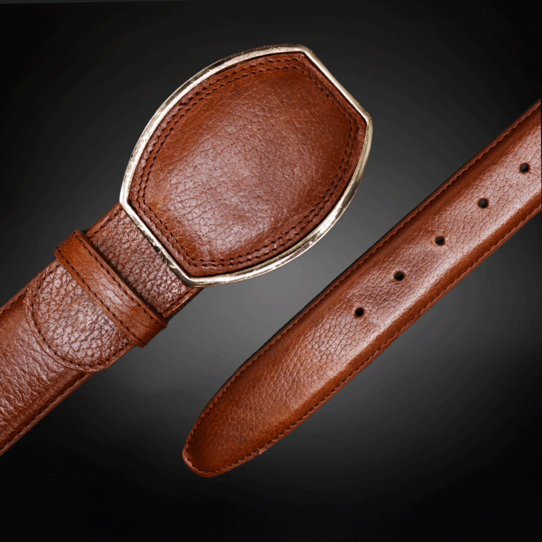 Cinturon de Piel acabado Floter Estilo C AL813