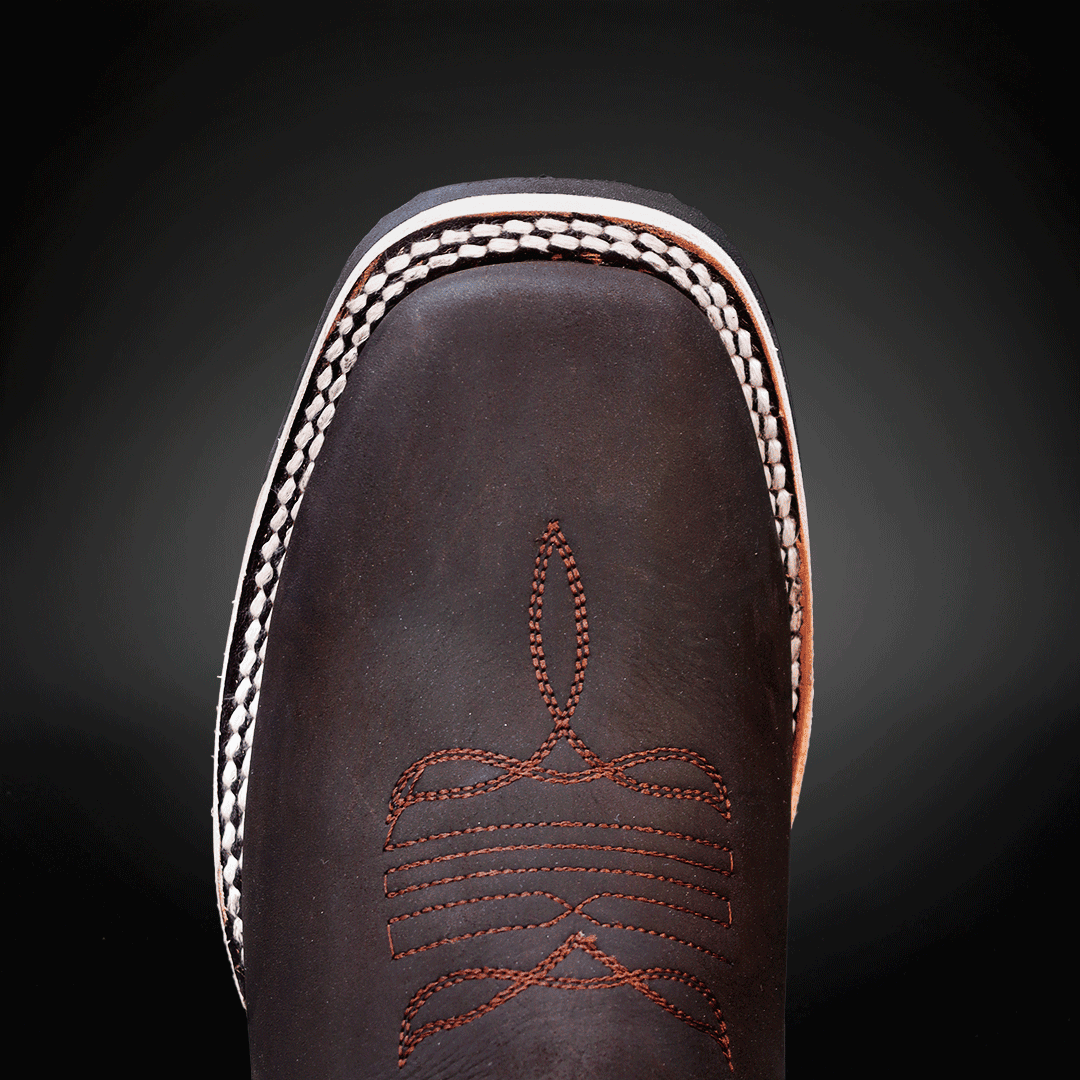 Botín Crazy Doble Densidad Piel de Res AL215