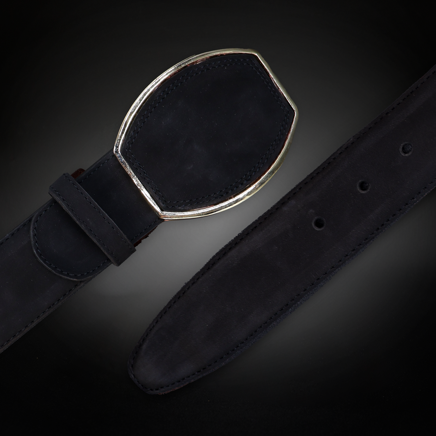 Cinturon en Piel de Res Nobuk Estilo C AL802