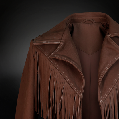 Chamarra Dama Barbas Piel de Borrego AL1202