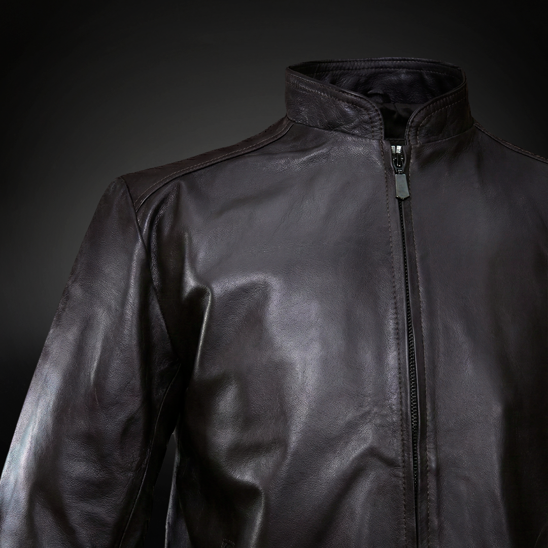 Chamarra Milton Piel de Borrego AL923