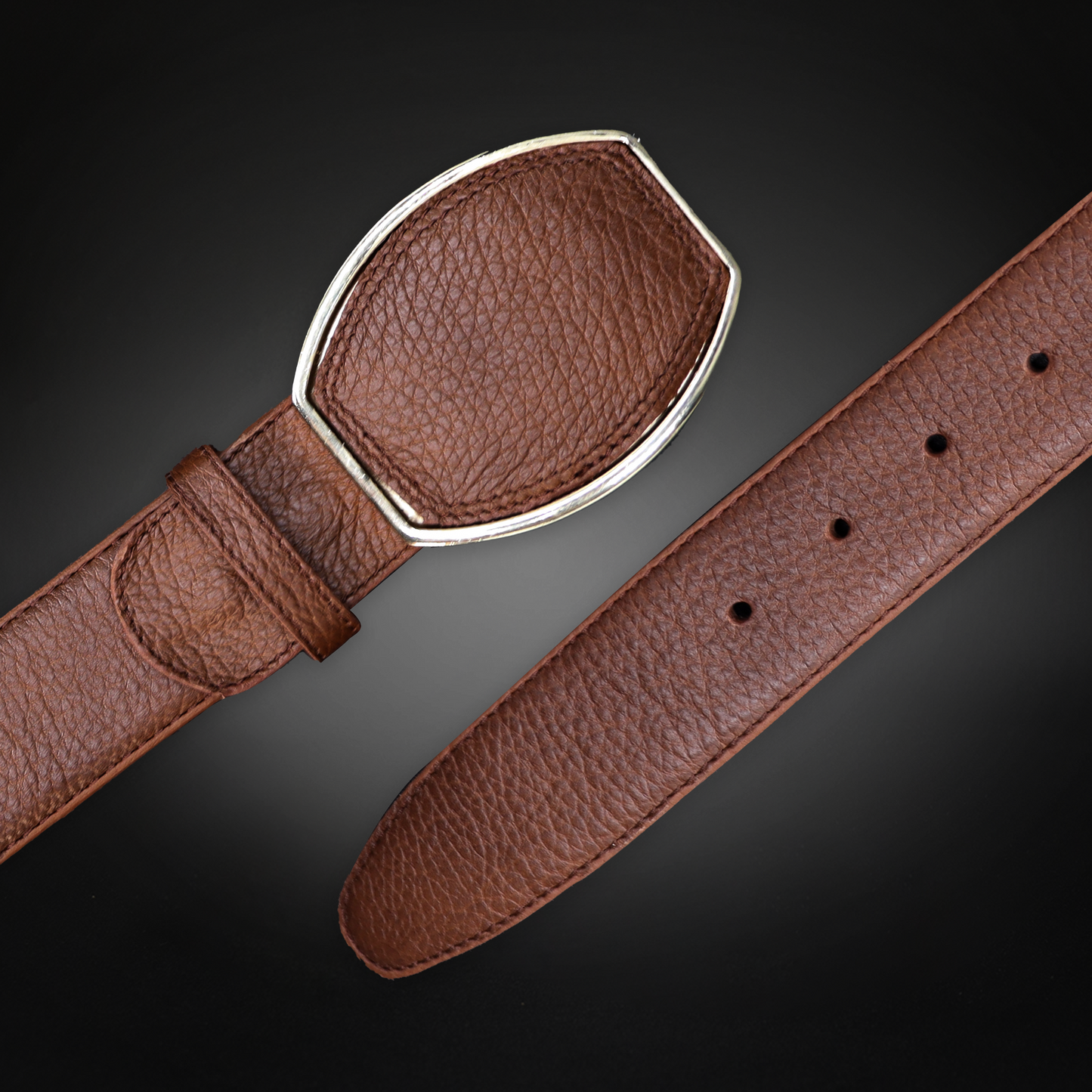 Cinturon en Piel de Venado Estilo C AL801