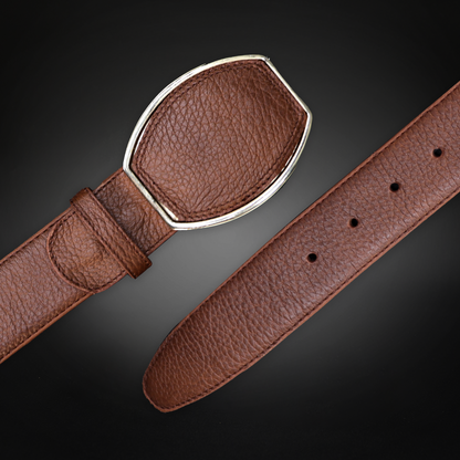 Cinturon en Piel de Venado Estilo C AL801