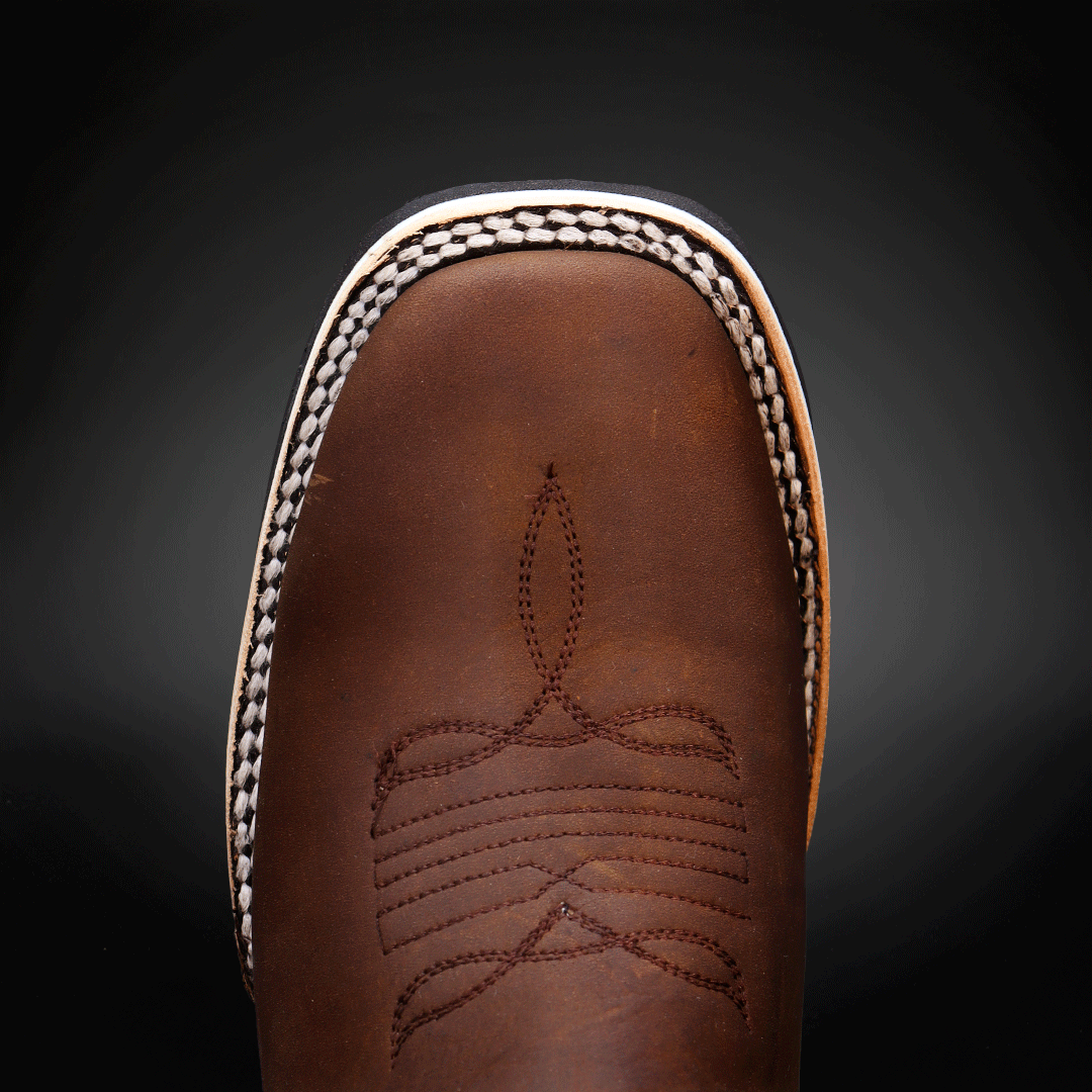 Botín Crazy Doble Densidad Piel de Res AL215