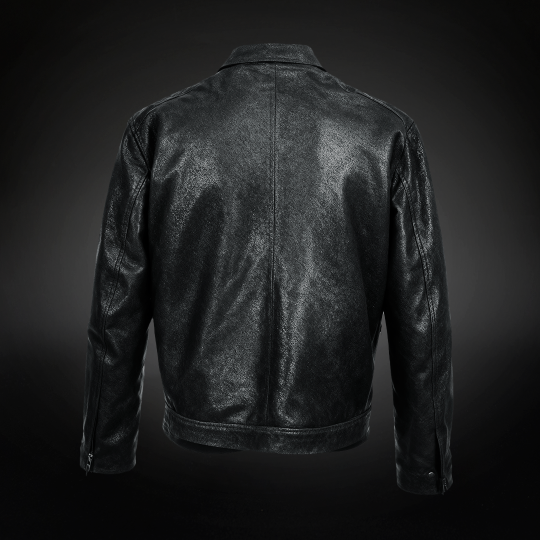 Chamarra Jhackson Piel de Res AL921