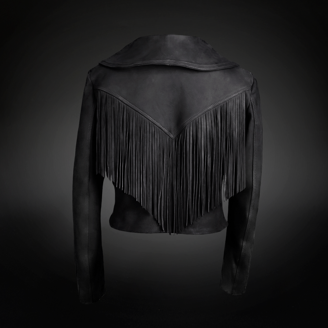 Chamarra Dama Barbas Piel de Borrego AL1202