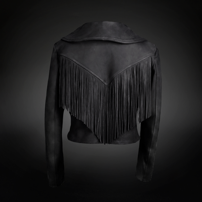 Chamarra Dama Barbas Piel de Borrego AL1202