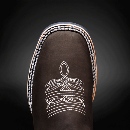 Botín Doble Densidad Nobuck  Piel de Res AL216